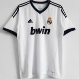 2012/13 RM Home White Retro Fans Soccer Jersey