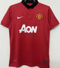 2013/14 M Utd Home Retro Soccer Jersey