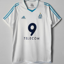 2002/04 Marseille Home White Retro Soccer Jersey