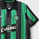 2005/07 Celtic Away Green Retro Soccer Jersey