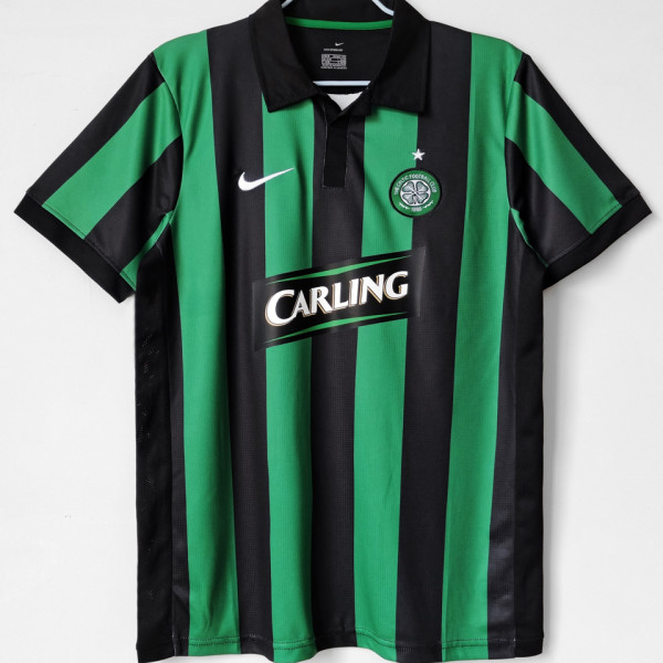 2005/07 Celtic Away Green Retro Soccer Jersey