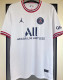2021/22 PSG JD 1:1 Quality 4Th White Fans Soccer Jersey