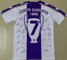 RM 7Cup COPA EUROPA 1998 Retro Soccer Jersey 7次冠军纪念版