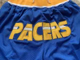 PACERS Retro Blue Four Bags NBA Pants