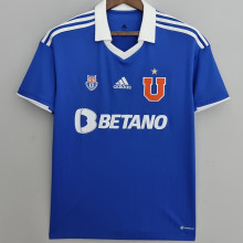 2011 Universidad de Chile Home Blue Retro Soccer Jersey