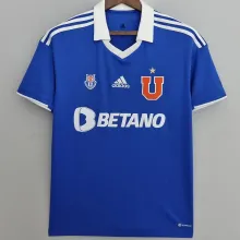2011 Universidad de Chile Home Blue Retro Soccer Jersey