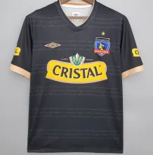 2011 Colo-Colo Away Black Retro Soccer Jersey
