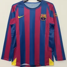 2005/06 BA Home Long Sleeve Retro Soccer Jersey UCL Edition欧冠版