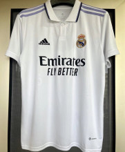 2022/23 RM Home 1:1 Quality White Fans Soccer Jersey