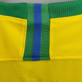 2018 Brazil Home Yellow Fans Soccer Jersey