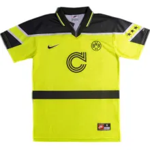 1996/97 BVB UCL Final Yellow Retro Jersey