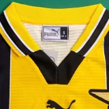 1998-1999 Lazio Third Yellow Retro Soccer Jersey