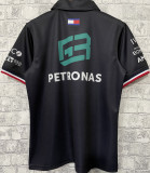 2022 Mercedes AMG Petronas 63# F1 Black Team POLO T-Shirt