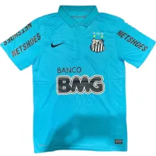2012/13 Santos Blue Retro Soccer Jersey