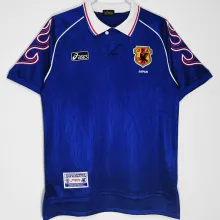 1998 Japan Home Blue Retro Soccer Jersey