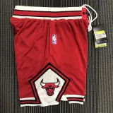 Bulls Red NBA Pants