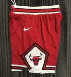 Bulls Red NBA Pants