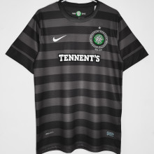 2012/13 Celtic Away Black Retro Soccer Jersey