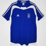 2004 Greece Home Blue Retro Soccer Jersey