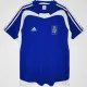 2004 Greece Home Blue Retro Soccer Jersey