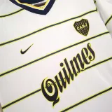 1999 Boca Away White Retro Soccer Jersey