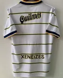 1999 Boca Away White Retro Soccer Jersey