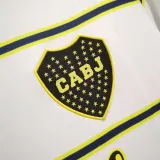 1999 Boca Away White Retro Soccer Jersey