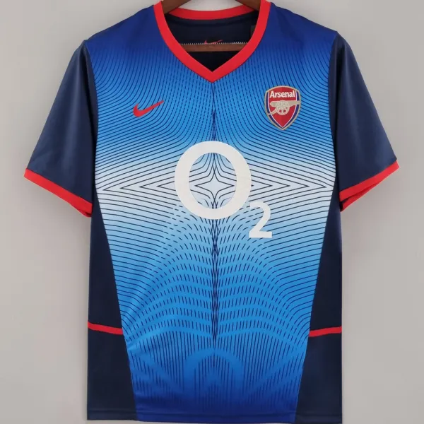 2002/04 ARS Away Blue Retro Soccer Jersey