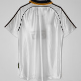 1999/2000 RM Home White Retro Soccer Jersey