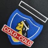 1999 Colo-Colo Away Black Retro Soccer Jersey