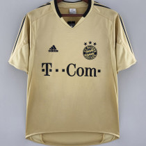 2004/05 BFC Away Gold Retro Soccer Jersey