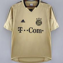2004/05 BFC Away Gold Retro Soccer Jersey