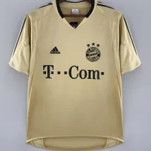 2004/05 BFC Away Gold Retro Soccer Jersey