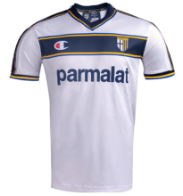 2002/03 Parma Away White Retro Soccer Jersey