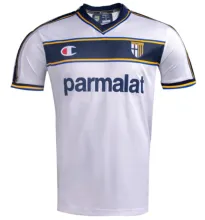 2002/03 Parma Away White Retro Soccer Jersey