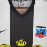 1999 Colo-Colo Third White Black Retro Soccer Jersey