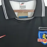 1999 Colo-Colo Away Black Retro Soccer Jersey