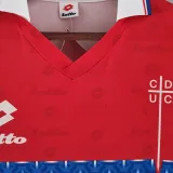 1996 CDUC Catholic Away Red Retro Soccer Jersey