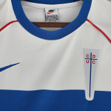 2002 CDUC Catholic White Retro Soccer Jersey