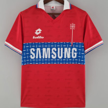 1996 CDUC Catholic Away Red Retro Soccer Jersey