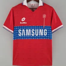 1996 CDUC Catholic Away Red Retro Soccer Jersey