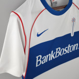 2002 CDUC Catholic White Retro Soccer Jersey