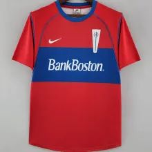 2002 CDUC Catholic Red Retro Soccer Jersey