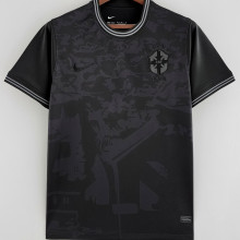 2022 Brazil Black Fans Soccer Jersey