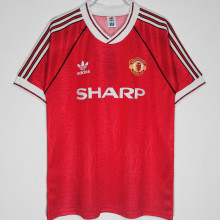 1990/92 M Utd Home Retro Soccer Jersey