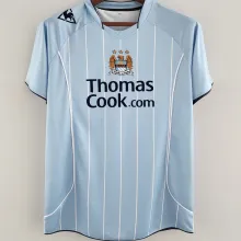2007/08 Man City Home Blue Retro Jersey