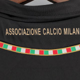 2011/12 AC Milan Third Black Retro Soccer Jersey