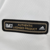 2000/01 RM Home White Retro Soccer Jersey