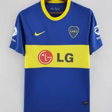 2010/11 Boca Home Retro Soccer Jersey