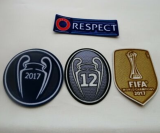 2017/18 RM Third Retro Fans Soccer Jersey (Have All Patch 2017+12 全臂章)